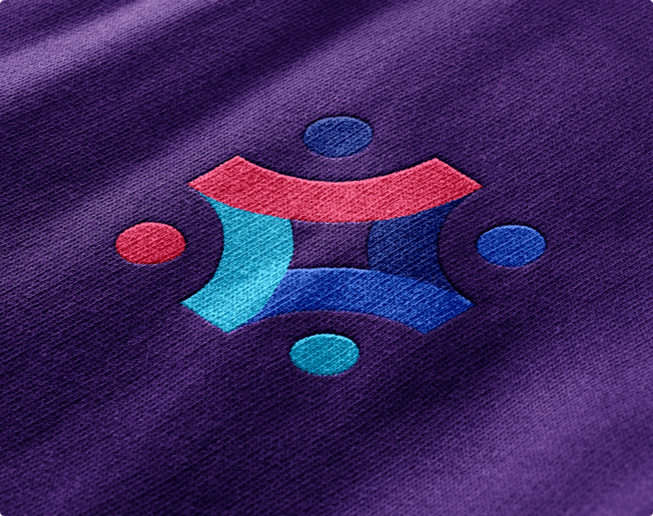 Care Suite logo and modular identity on a deep purple background.