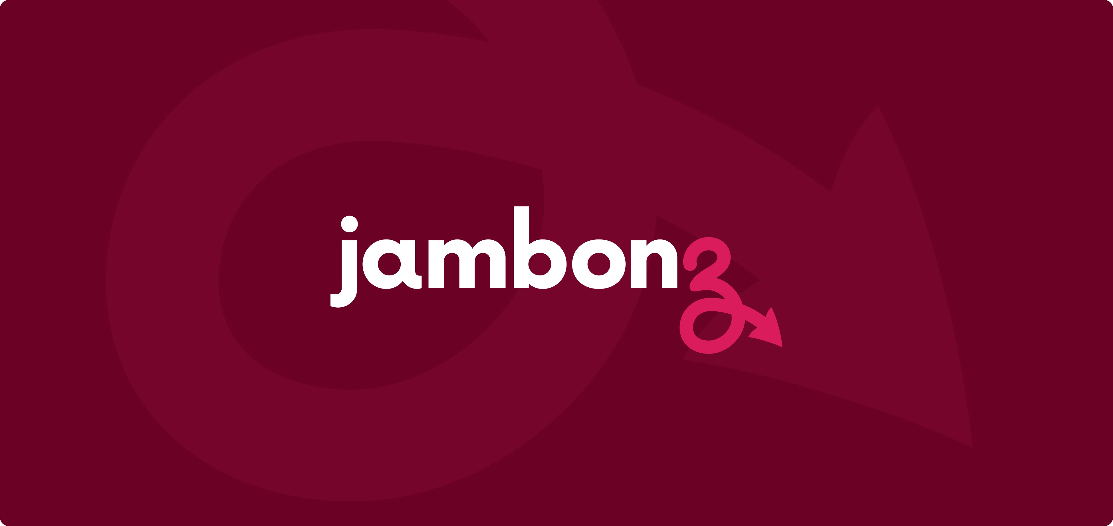 Jambonz call-flow builder interface showing a drag-and-drop node-based workflow editor.