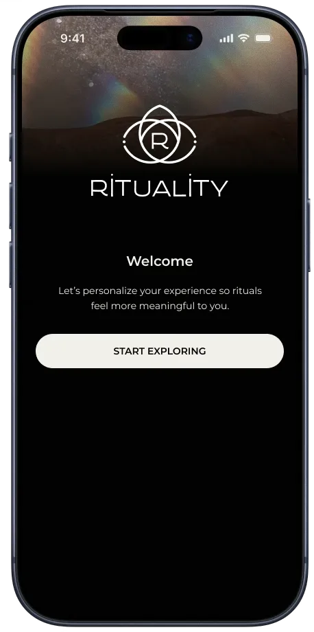Rituality symbol motion detail